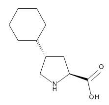 Structural formula of Fosinopril Intermediate 2